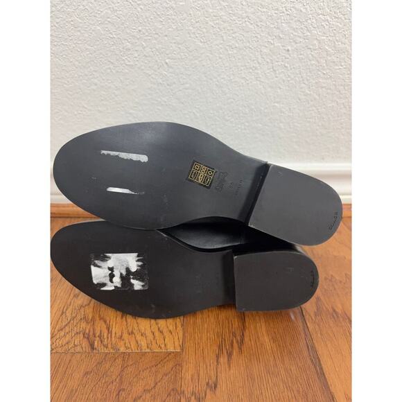 B53 Coach Maeve Sculpted C Leather Chelsea Booties 8.5 Urban Off Duty Model - Picture 10 of 10